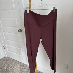 Aerie Burgundy Leggings